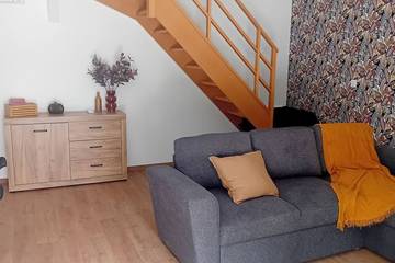 Gîte pour 4 personnes, avec terrasse et jardin à Épégard