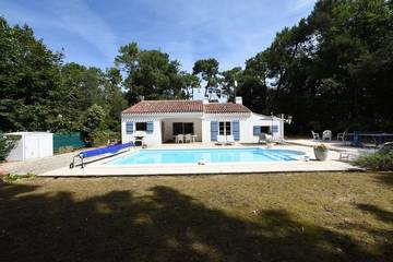 Villa pour 9 personnes, avec jardin et terrasse à Jard-sur-Mer