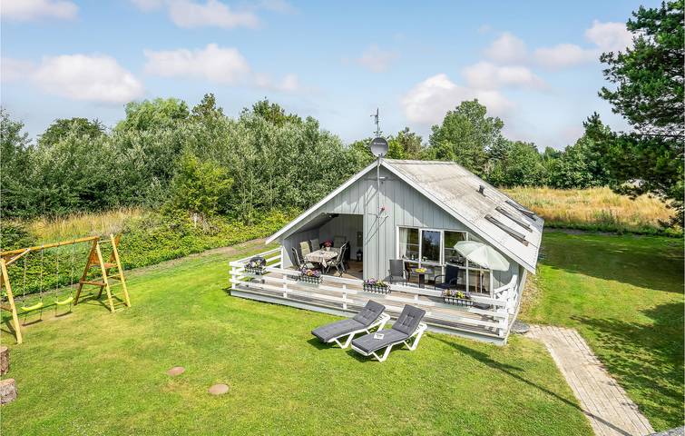 Ferienhaus für 6 Personen, mit Terrasse und Whirlpool sowie Garten und Sauna, mit Haustier auf Seeland - 2