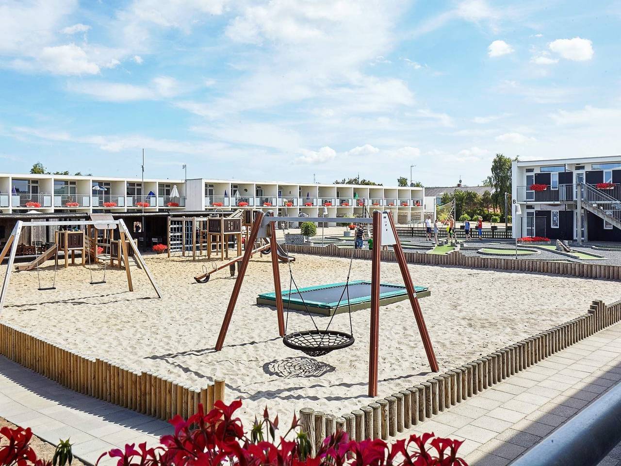Ganze Wohnung, 4 Personen Ferienhaus auf einem Ferienpark Glesborg in Bønnerup Strand, Glesborg