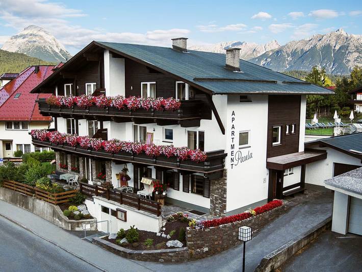Hütte für 4 Personen, mit Garten und Balkon in Seefeld in Tirol