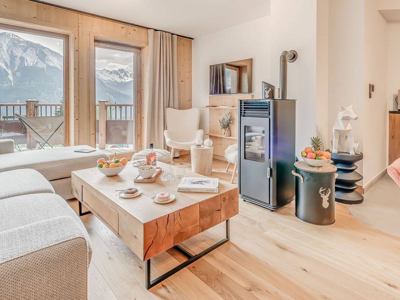 Apartamento entero, Champagny en Vanoise - Apartamento acogedor para 6 personas con terraza y balcón in Champagny-en-Vanoise, Parque Nacional de Vanoise