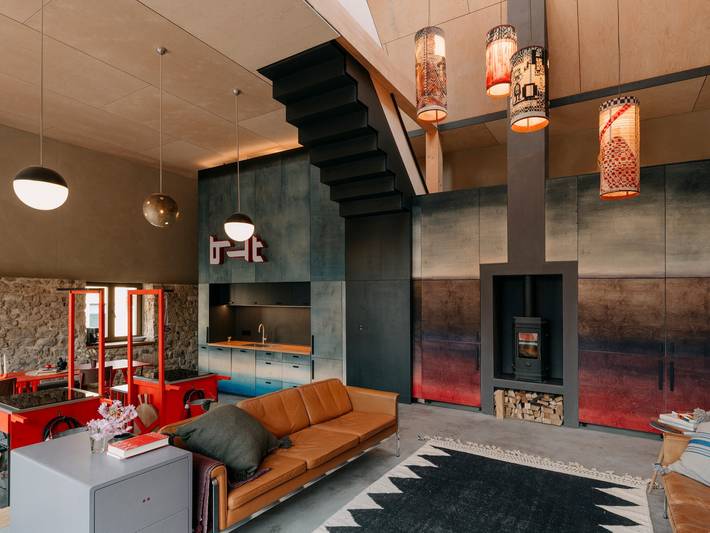 Ferienhaus für 6 Personen, mit Balkon und Garten sowie Sauna in Ruttersdorf-Lotschen