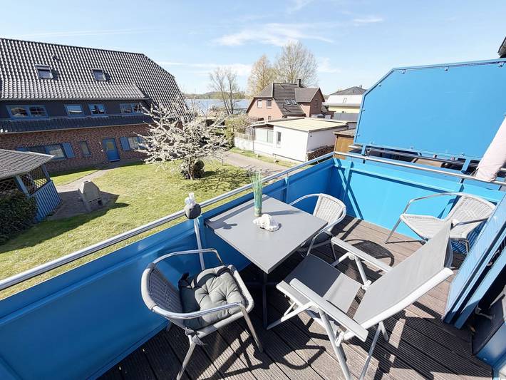Ferienwohnung für 4 Personen, mit Balkon und Garten sowie Seeblick, mit Haustier am Selliner See - 4