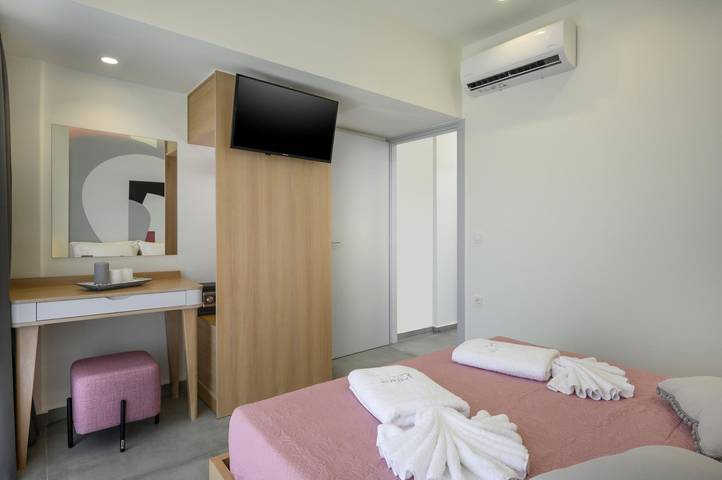 Appartement entier, Appartement de vacances pour 4 personnes avec jardin in Plataniás, Région de la Canée