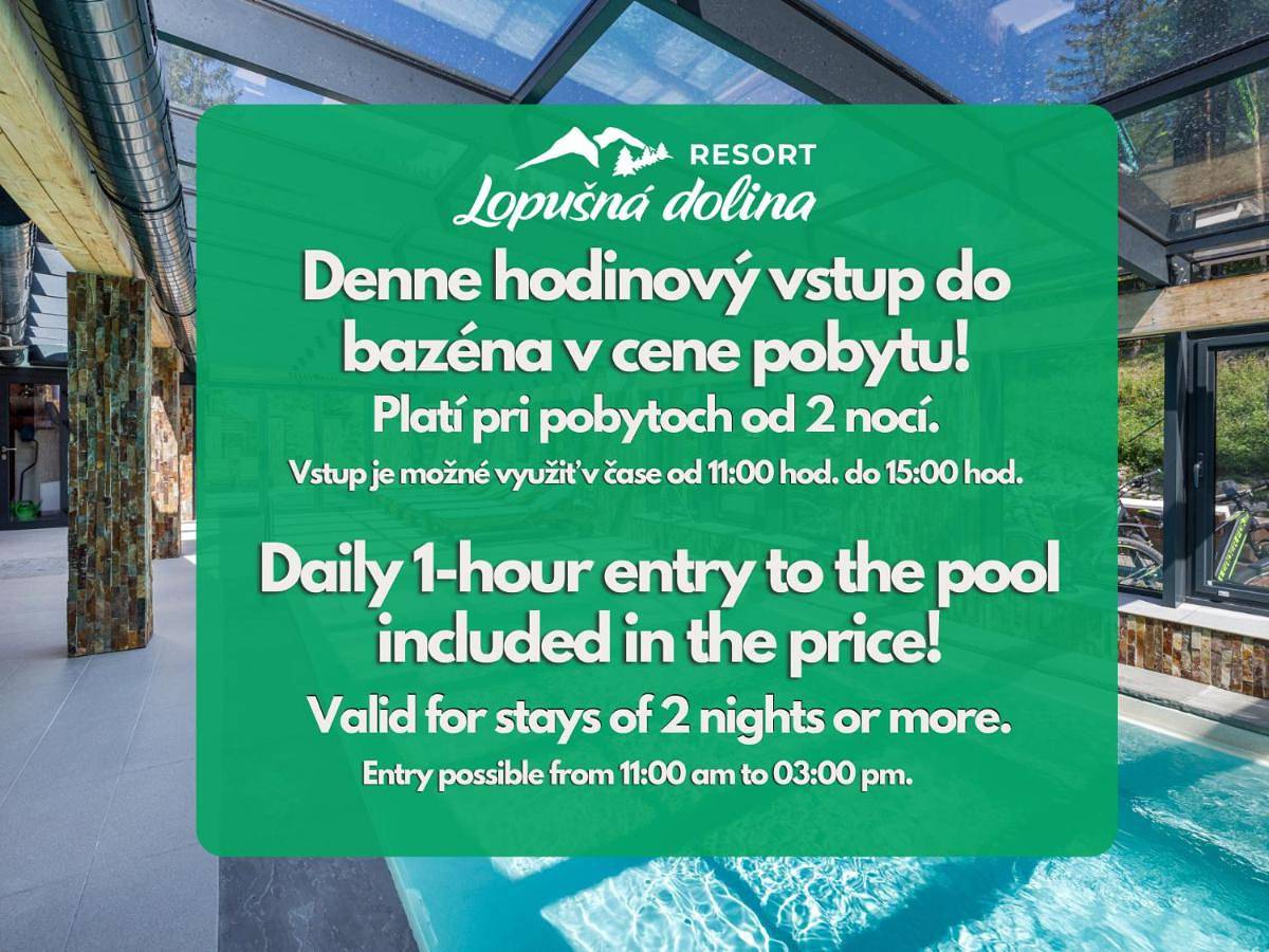 Lopušná dolina Resort in Low Tatras