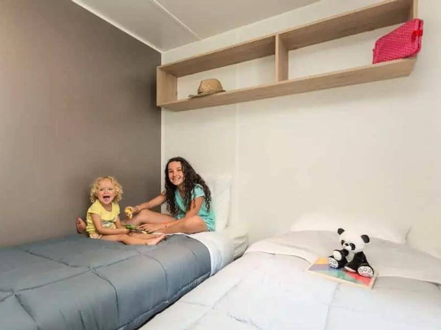 Camping Eden Villages La Pointe Saint-Gildas - Mobilhome 5 personas - Confort 3 Habitaciones 4/5 Personas in Préfailles, Côte de Jade