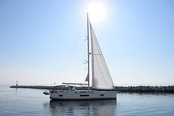 Boot für 6 Personen, mit Terrasse und Ausblick