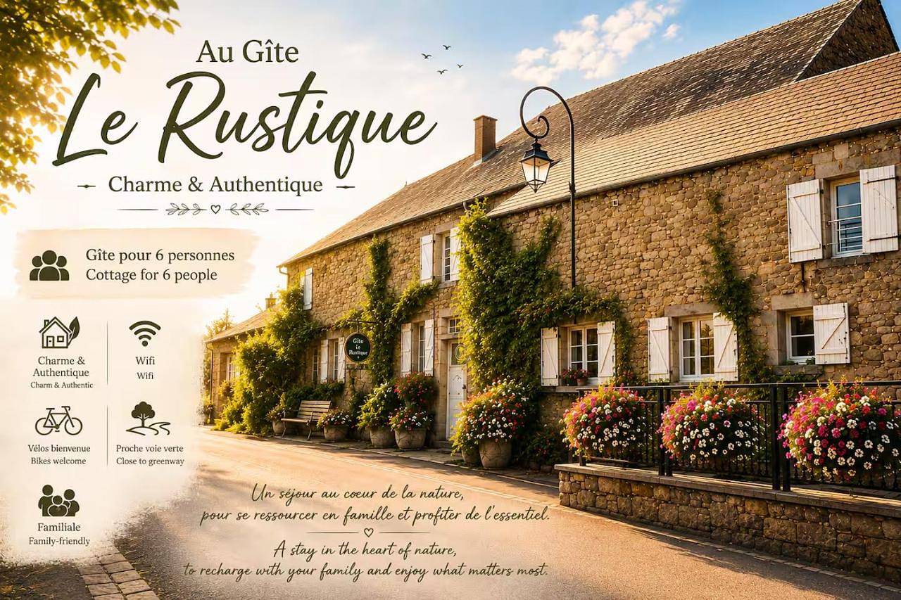 Les Gîtes de Luc & Veronique in Rancennes, Parc naturel régional des Ardennes