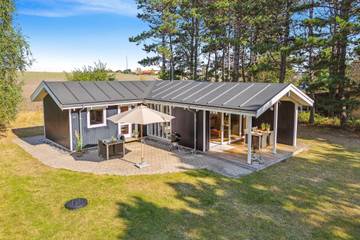 Chalet für 6 Personen, mit Terrasse und Garten auf Seeland