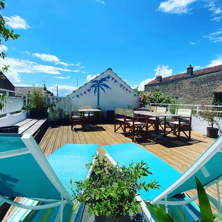 Chambre d’hôte pour 6 personnes, avec terrasse, animaux acceptés - 1