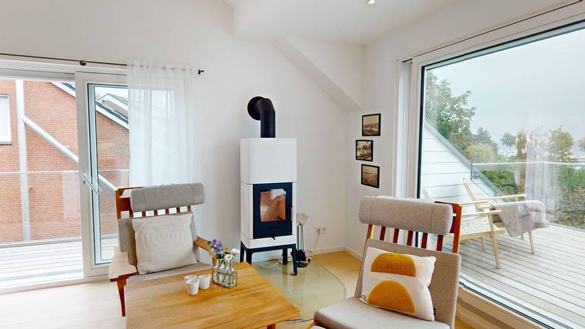Ferienhaus für 4 Personen, mit Balkon und Terrasse sowie Garten in Neustadt in Holstein