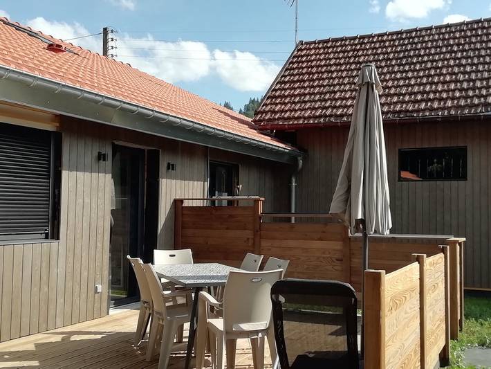 Gîte pour 4 personnes, avec terrasse et jardin, animaux acceptés à Saulxures-sur-Moselotte