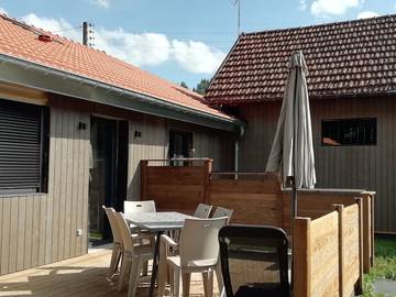 Gîte pour 4 personnes, avec terrasse et jardin, animaux acceptés dans les Vosges