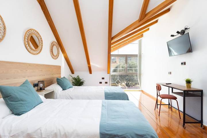 Casa de huéspuedes para 3 personas, con Terraza además de Jardín y Vistas en San Cristóbal de La Laguna