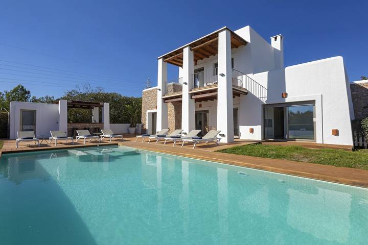 Villa pour 12 personnes avec jacuzzi in Santa Eulària des Riu, Ibiza de l'Est