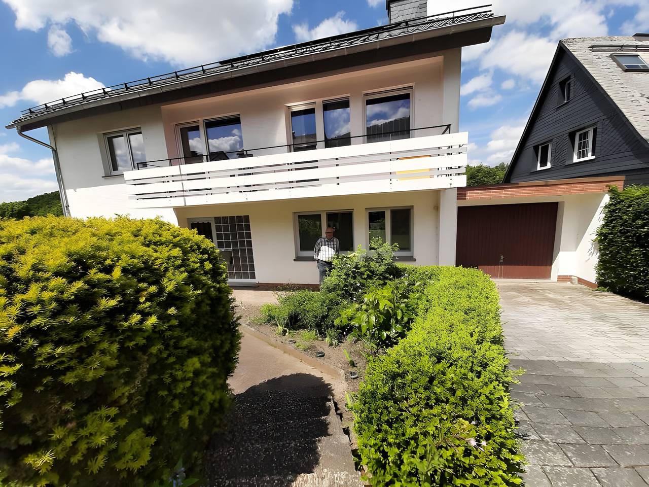 Ganze Wohnung, Gierske Ferienwohnung mit Bergblick und Gemeinschaftsgarten in Olsberg, Hochsauerlandkreis