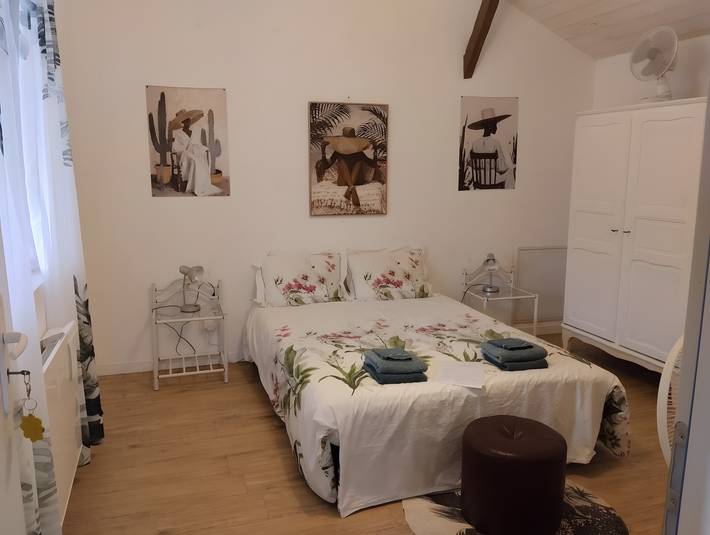Chambre d’hôte pour 2 personnes, avec jardin et balcon, animaux acceptés dans les Hautes-Pyrénées