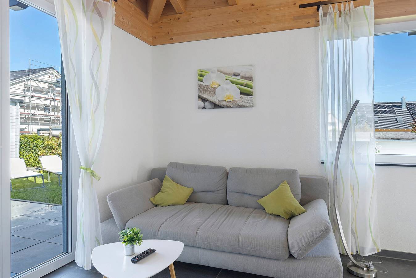 Ganze Wohnung, Apartment 'Casa Verde - Moos' mit privater Terrasse, Gemeinschaftsgarten und Wlan in Moos, Untersee