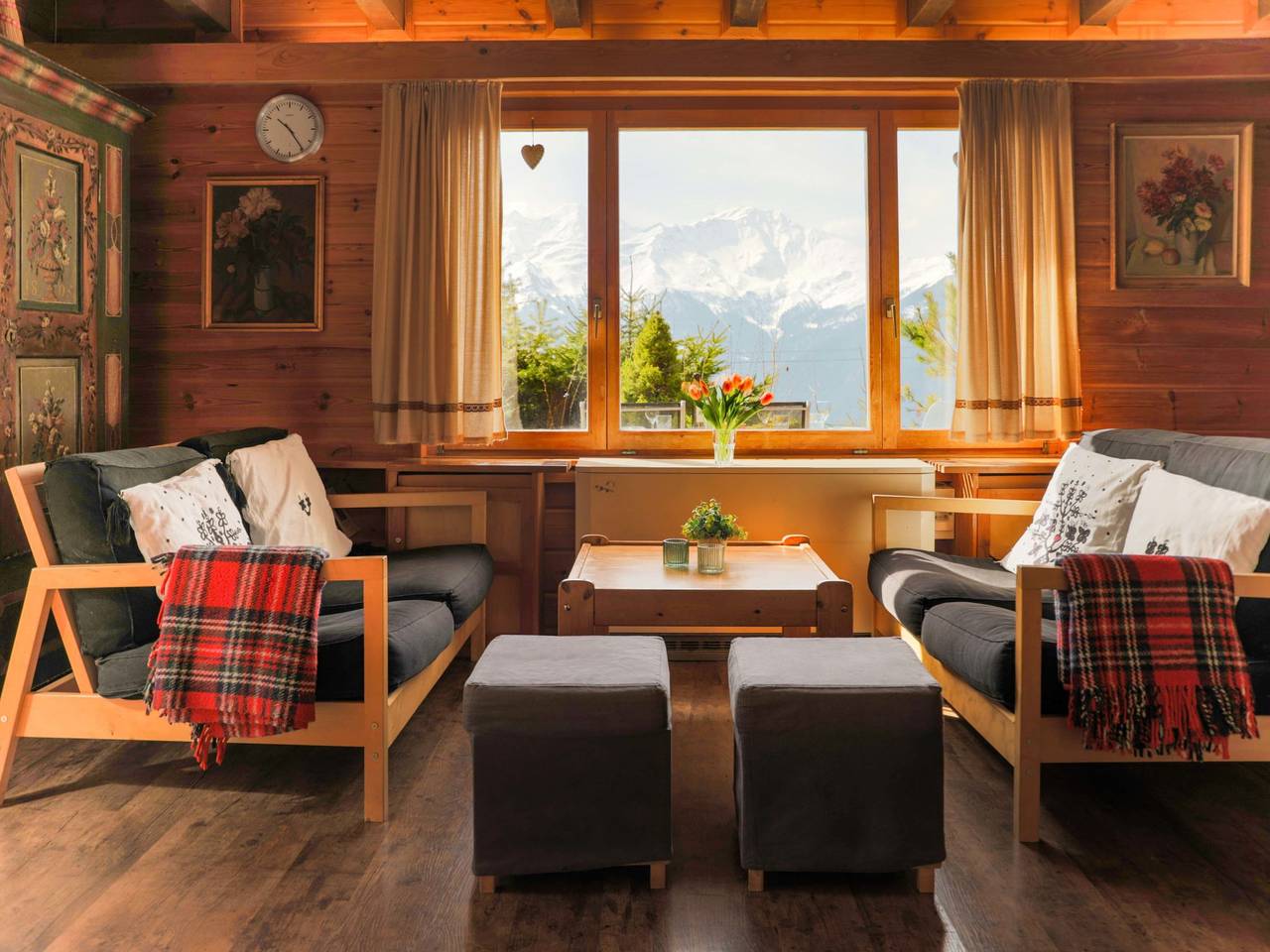 Château Lapin in Bagnes, Walliser Alpen