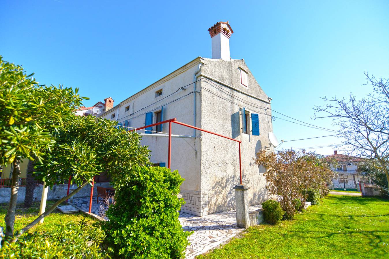 Vakantiehuis voor 6 personen met terras in Marčana, Zuidkust Istrië