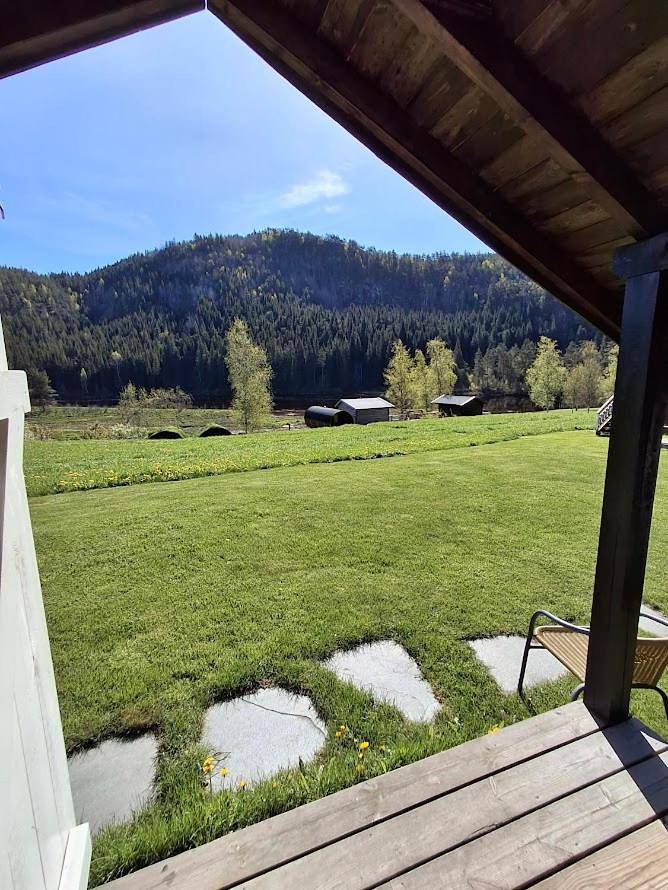 Camping für 4 Personen, mit Ausblick und Garten sowie Terrasse und Sauna in Süd-Norwegen - 2