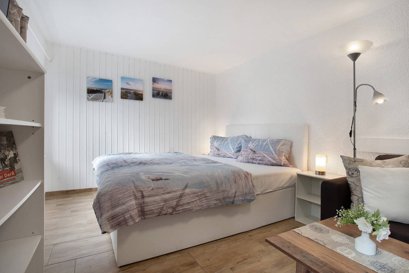 Gehele studio, Studio Appartement 'De Lütt Stuf - Urlaub Mit Hund' met privéterras en Wi-Fi in Born a. Darß, Born auf dem Darß