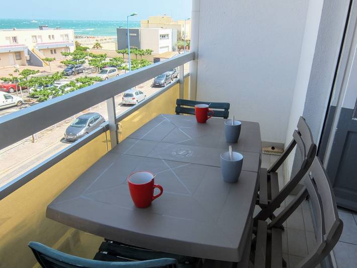 Gîte pour 2 personnes, avec balcon dans Plage Maillol - 4