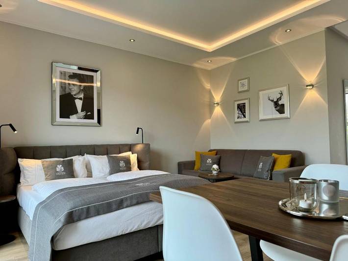 Hotel voor 3 personen, with Terras and Tuin as well as Sauna and Uitzicht in Tecklenburg