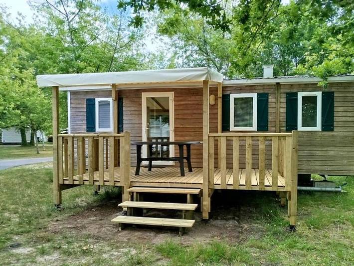 Mobil home pour 5 personnes, avec sauna à Mézos - 2