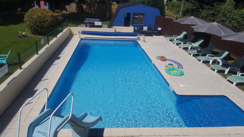 Gîte pour 6 personnes, avec Piscine à Camors - 2