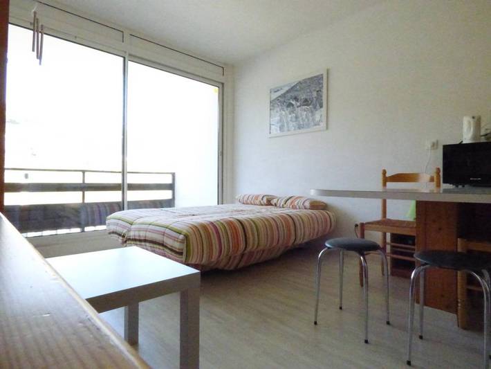 Estudio entero, Estudio 4 pers con balcón, a pie de pistas, parking gratis, ascensor in La Pierre Saint-Martin, Arette