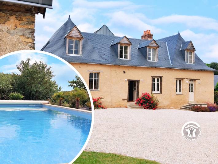 Gîte pour 14 personnes, avec Terrasse et Jardin dans Ampoigné