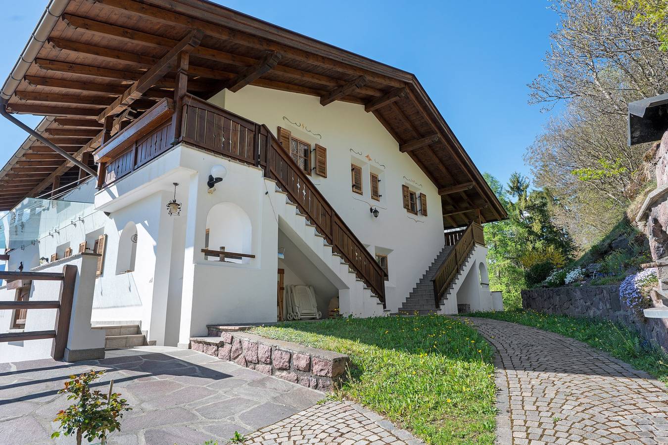 Ganze Wohnung, Grafaierhof Apartment "Schwan" mit Bergblick in Kastelruth, Dolomiti Superski