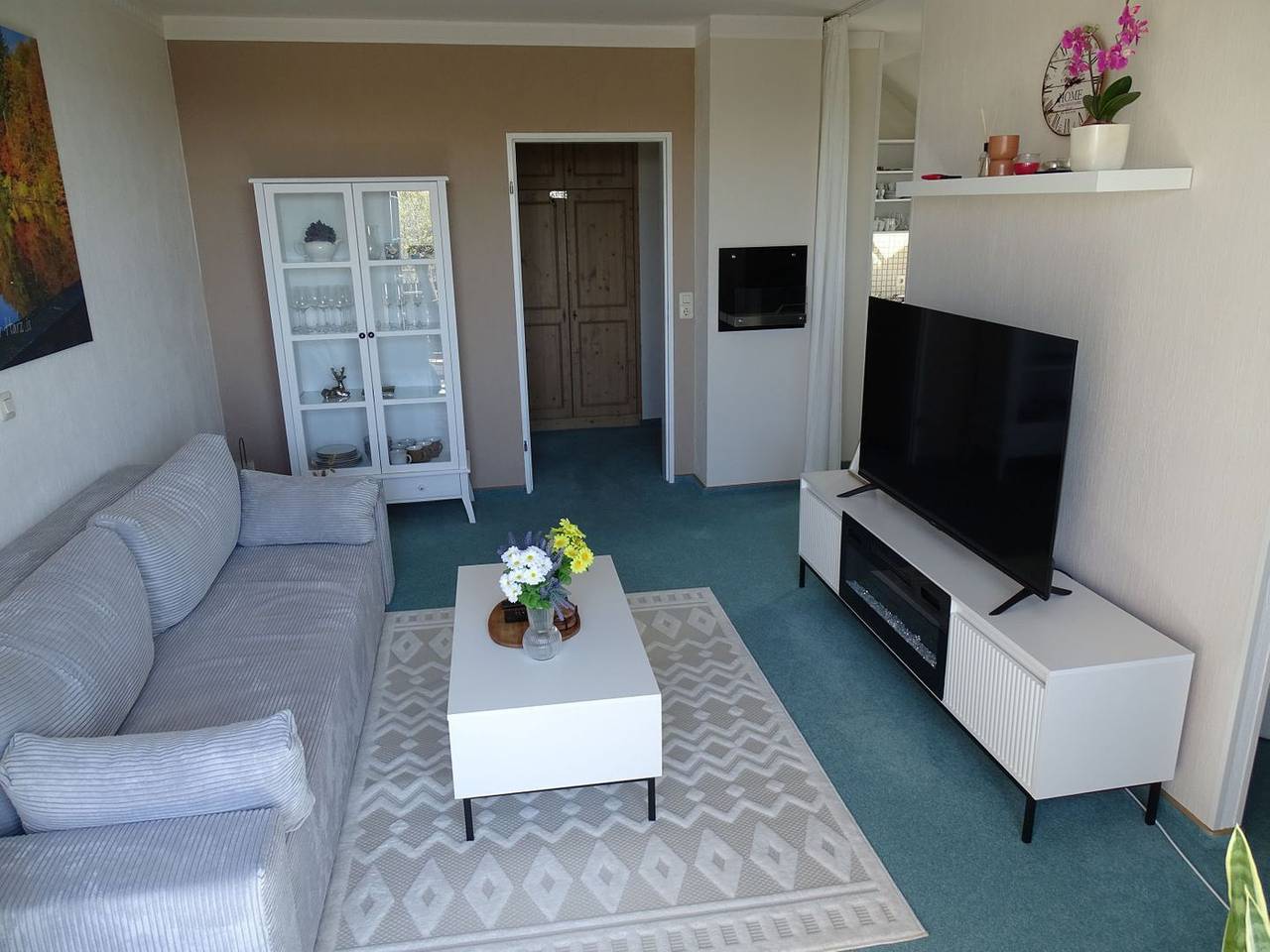 Geheel appartement, Vakantieappartement voor 3 personen met balkon in Bad Sachsa, Harzvorland