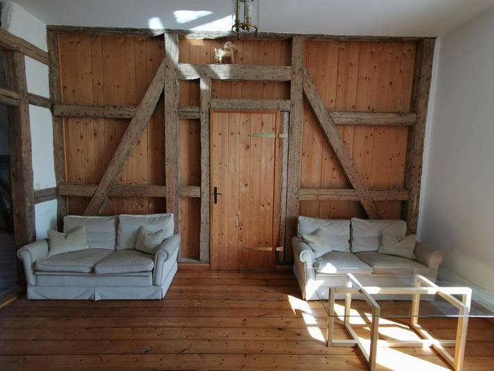 Ferienwohnung für 10 Personen, mit Balkon und Garten sowie Ausblick in Warnow - 3