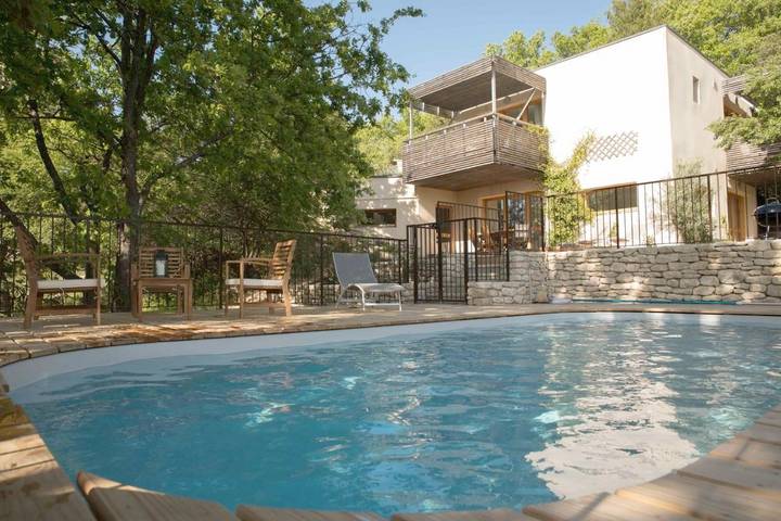 Casa de vacaciones para 6 personas, con vistas además de piscina y jardín, Se admiten mascotas - 1