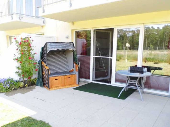 Ferienpark für 2 Personen, mit Terrasse und Ausblick in der Rostocker Heide
