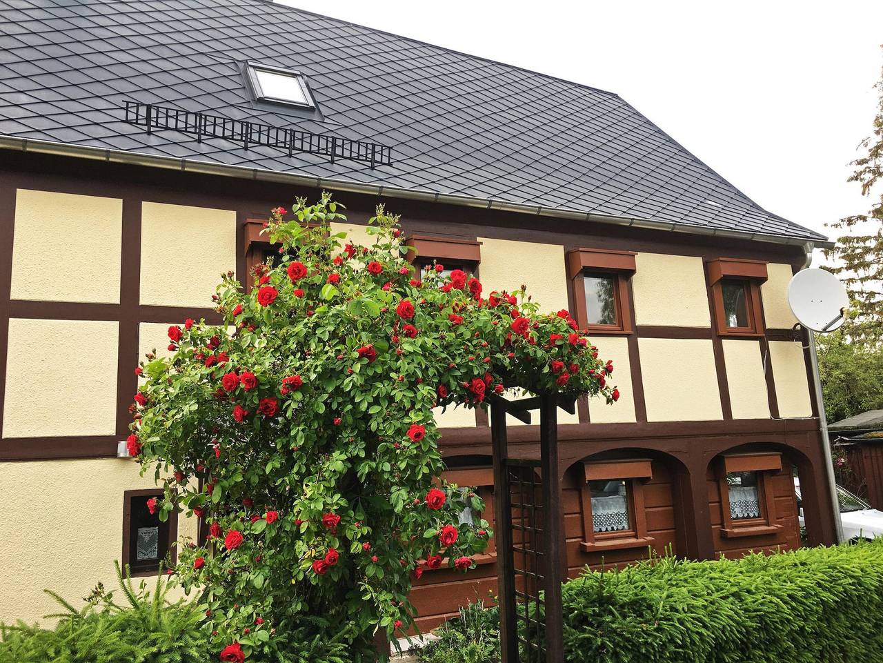 Ferienhaus Retrohäusl in Bertsdorf-Hörnitz, Zittauer Gebirge