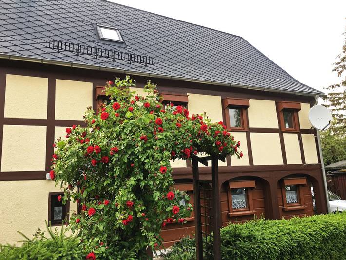 Ferienhaus für 6 Personen, mit Terrasse und Garten im Zittauer Gebirge