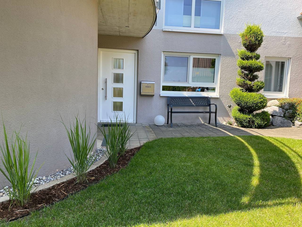 Ganze Ferienwohnung, Ferienwohnung Fünfländerblick - 2-Raum-Ferienwohnung Dusche/Wc, 55 qm, Eg in Markdorf, Bodenseekreis