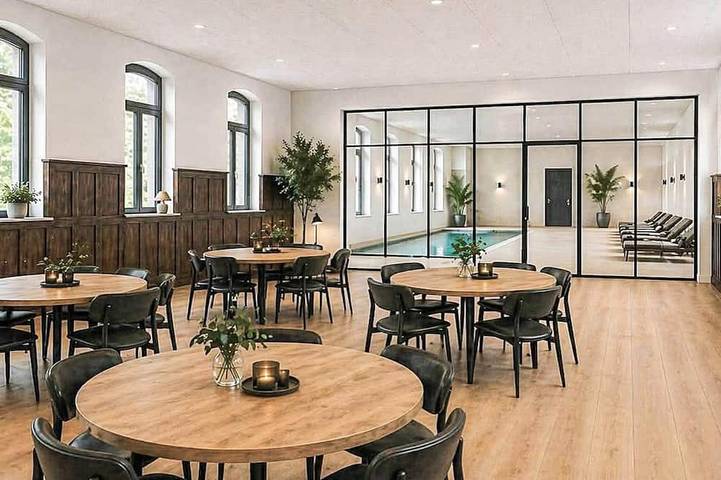 Ferienhaus für 38 Personen, mit Terrasse und Pool in Apenrade