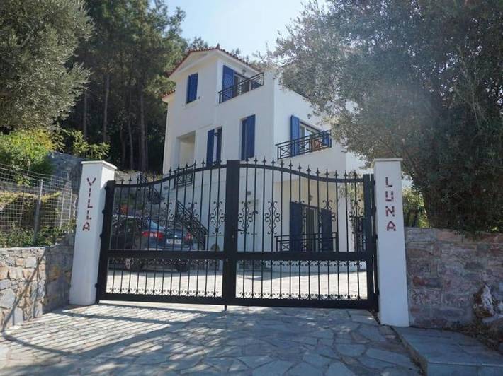 Villa voor 5 personen, met tuin en uitzicht in Samos