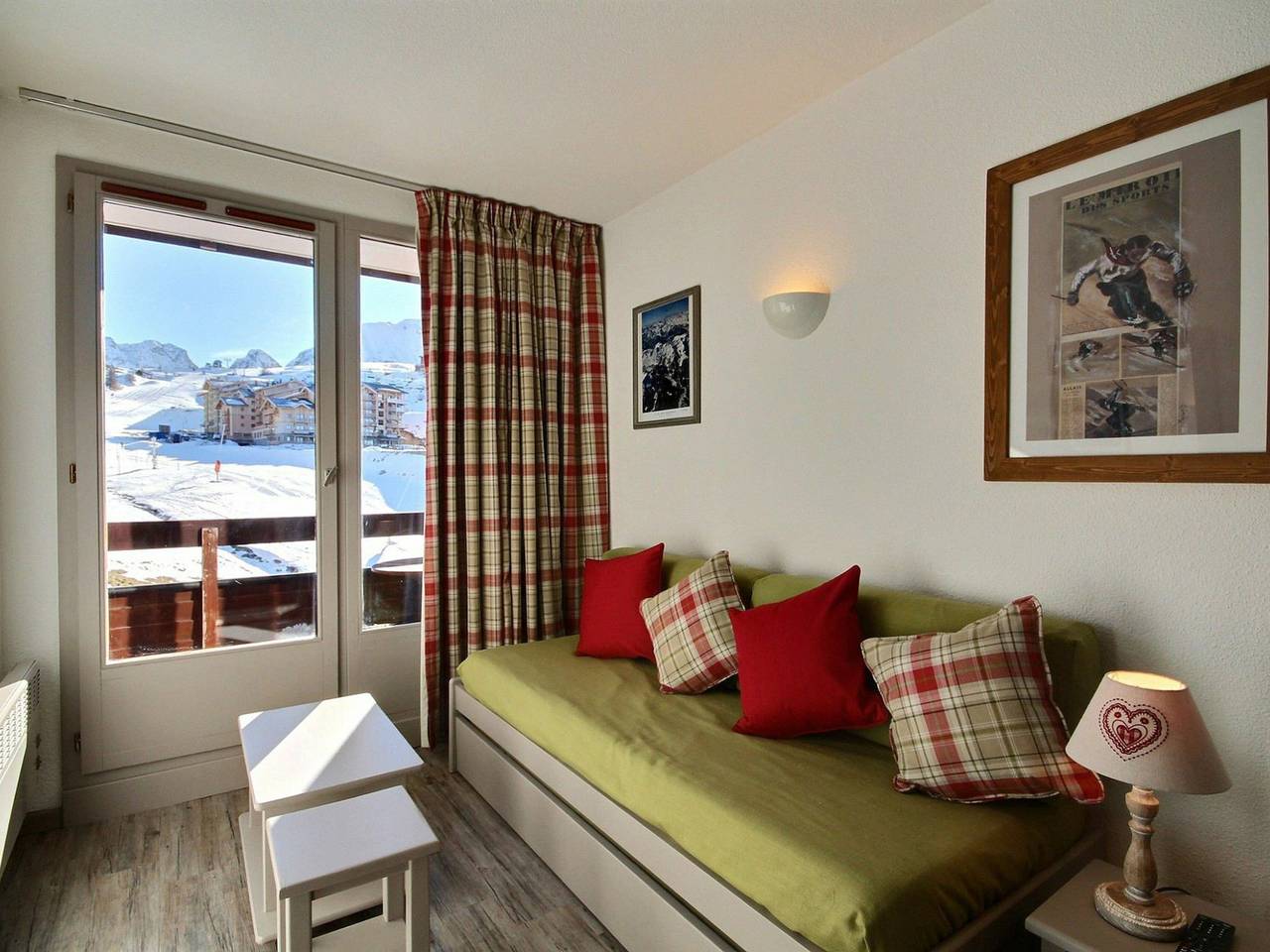 Appartement entier, Appartement rénové 2 pièces, ski aux pieds, 4 personnes in La Plagne, La Plagne-Tarentaise