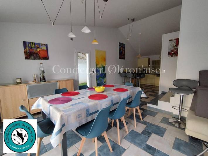 Location de vacances pour 10 personnes, avec piscine et jardin dans Phare de Chassiron - 3