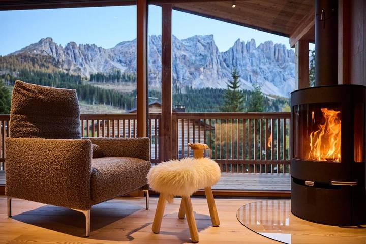 Chalet für 8 Personen, mit Ausblick und Garten - 1