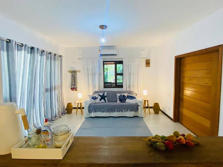 Casas e apartamentos de temporada para 4 pessoas, com piscina e jardim e ainda terraço and vista em Barra Grande