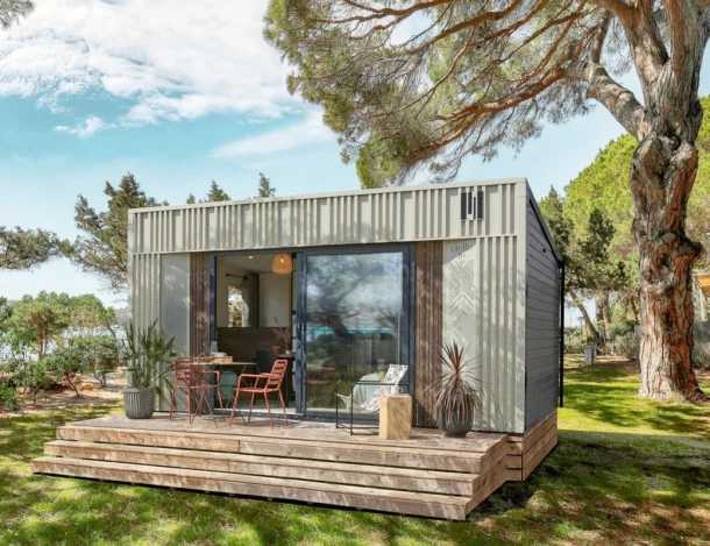 Wohnwagen für 2 Personen, mit Pool - 1