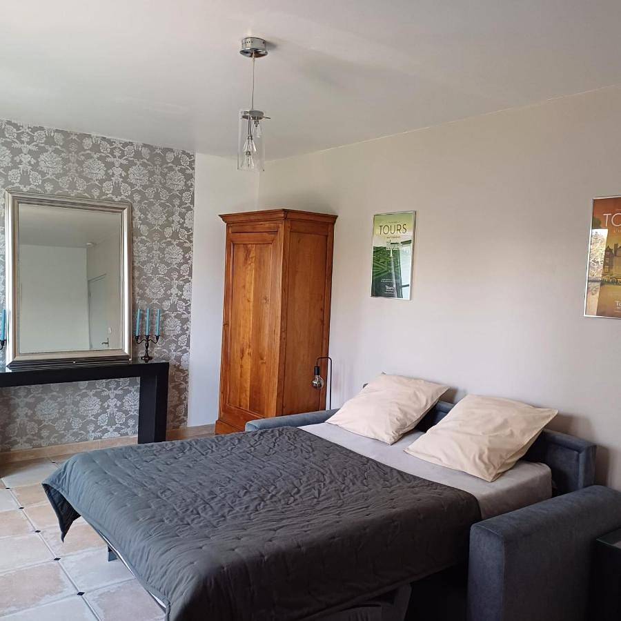 Double Room with Private Bathroom in Saint-Avertin, Région de Tours