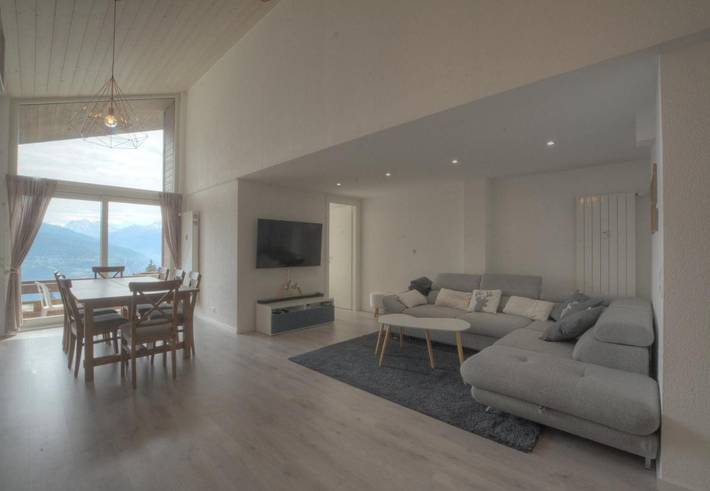 Ferienwohnung für 8 Personen, mit Ausblick und Balkon
